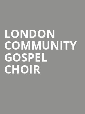 London Community Gospel Choir at Union Chapel